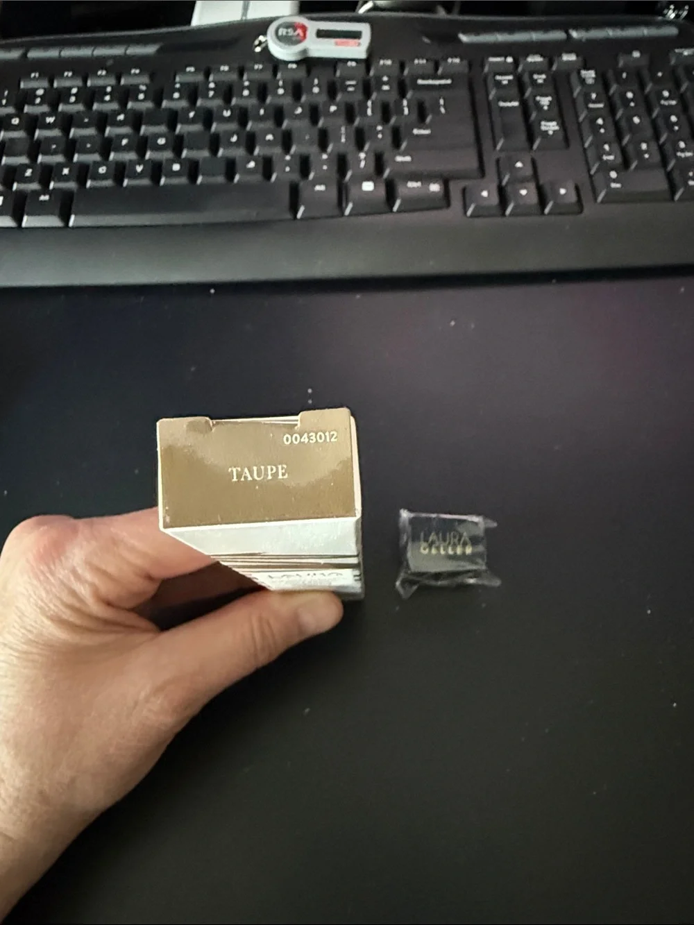 Laura Geller Brow Pencil & Wax Duo in Taupe